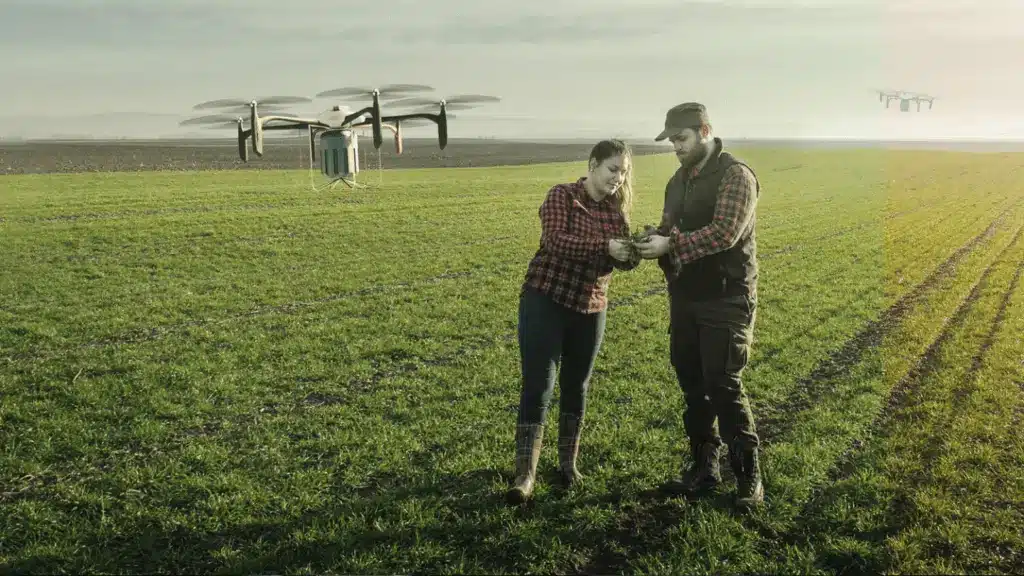 Agriculture UAS annual report visualization