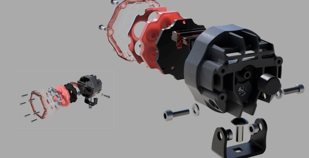 industrial design exploded view