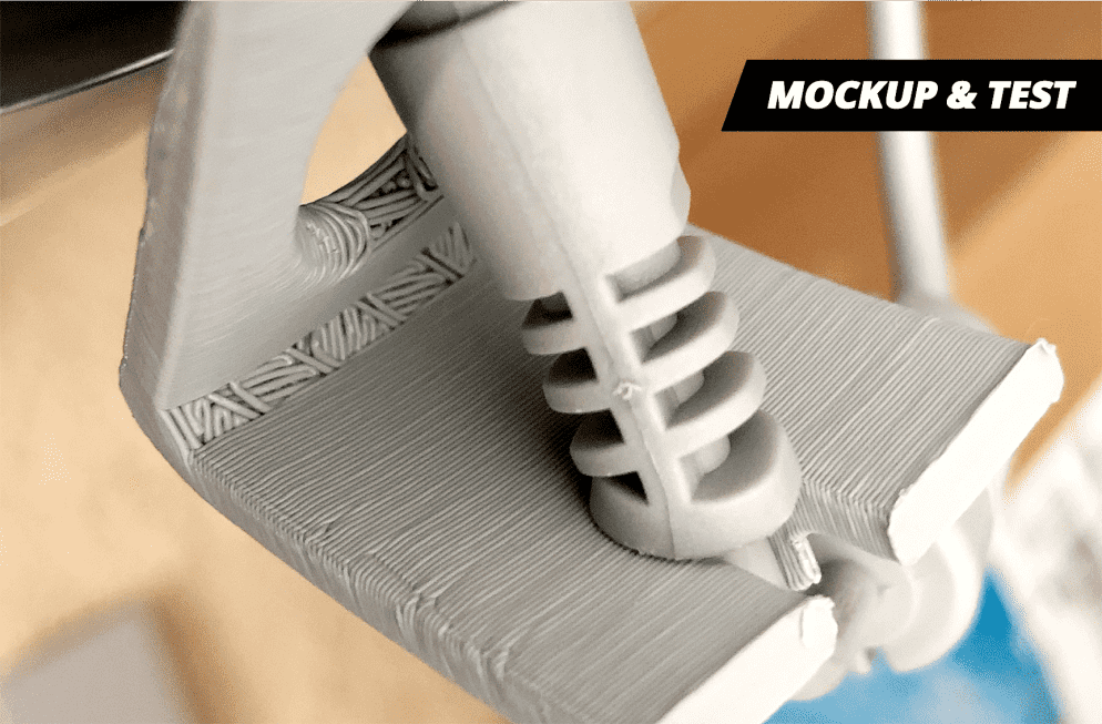 mockup test cable management
