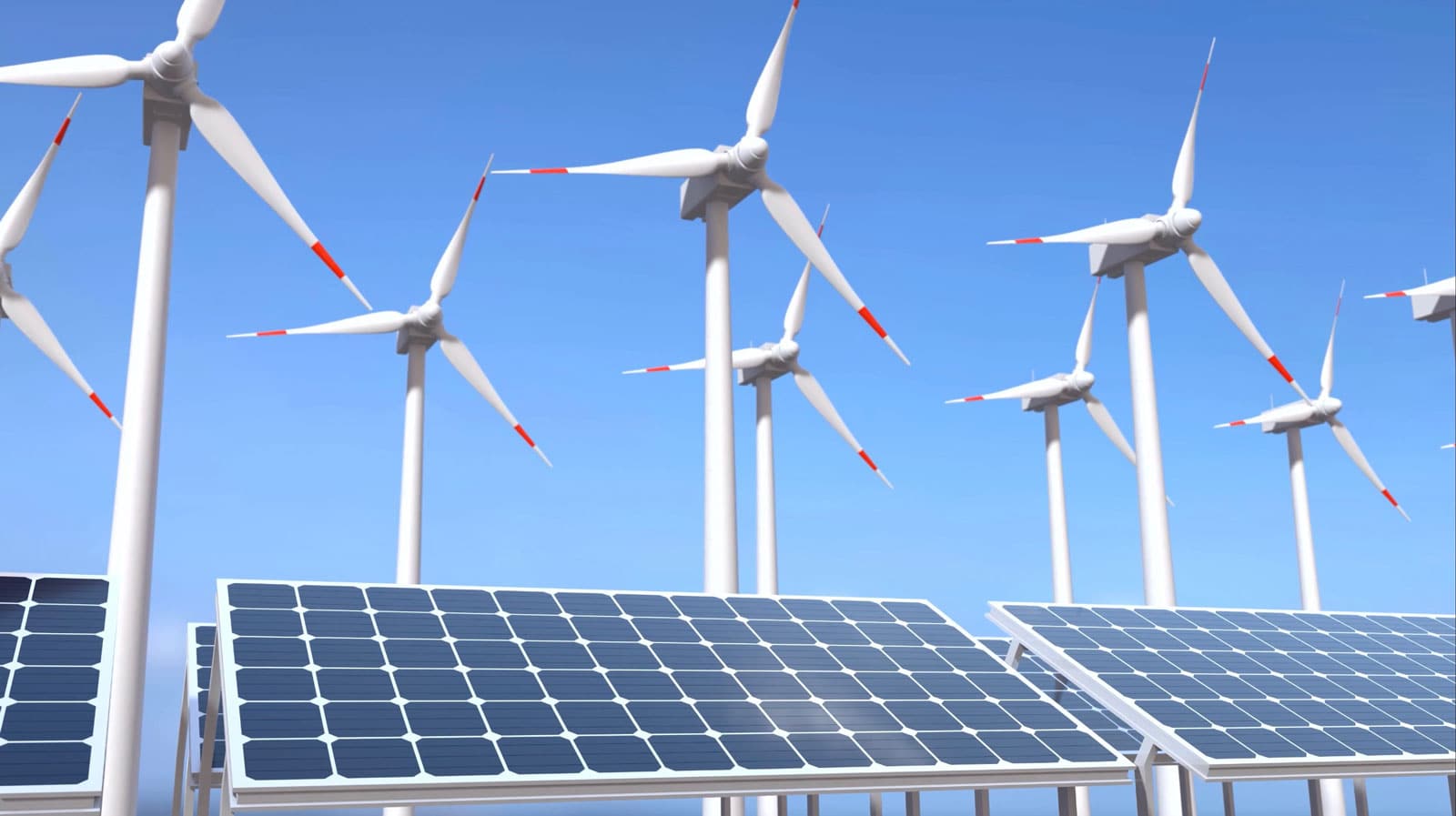 Energy sector hero background video